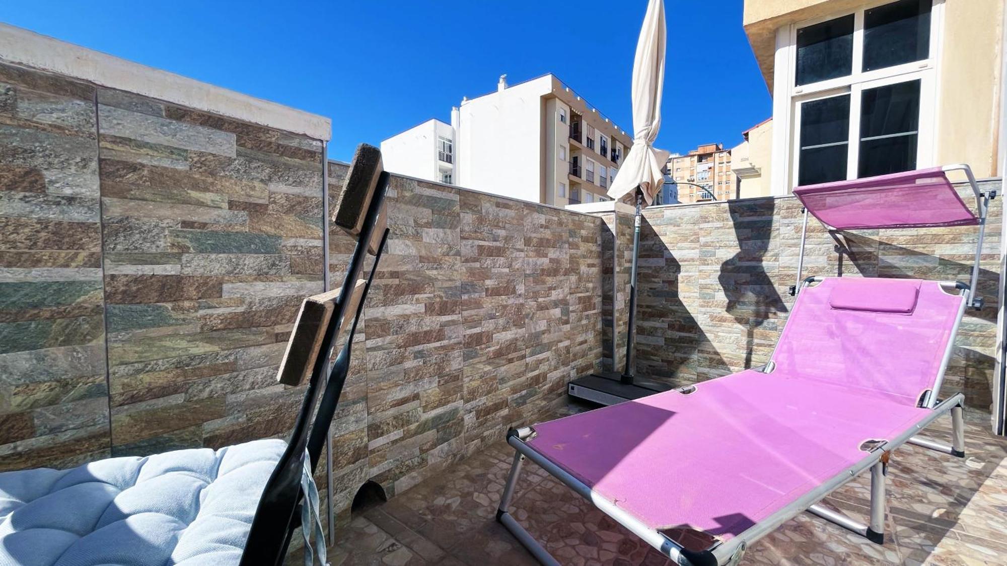 Apartamento A 5 Minutos De La Playa Con Terraza En Málaga Exterior foto