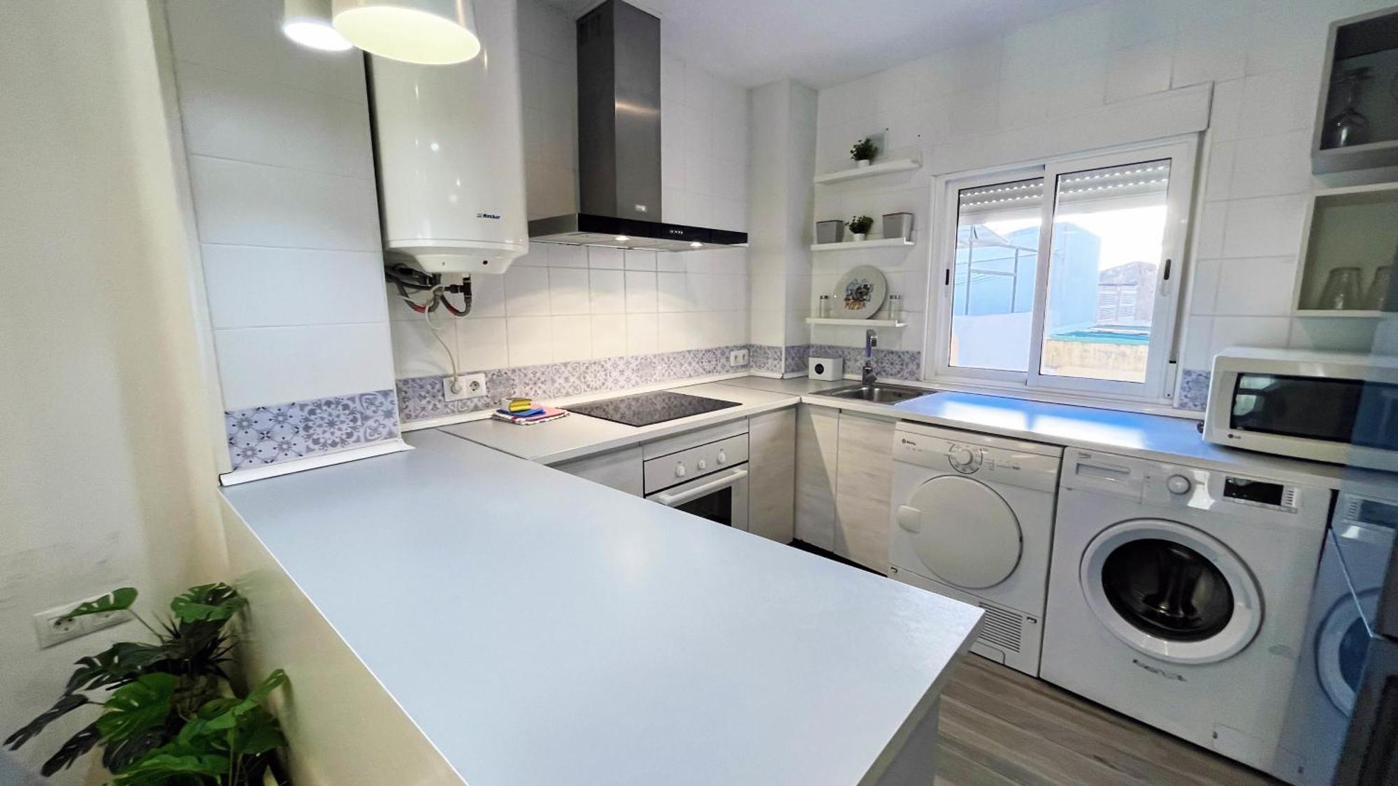 Apartamento A 5 Minutos De La Playa Con Terraza En Málaga Exterior foto